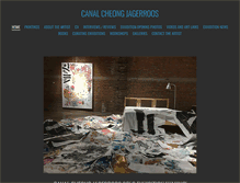 Tablet Screenshot of canaljagerroos.com